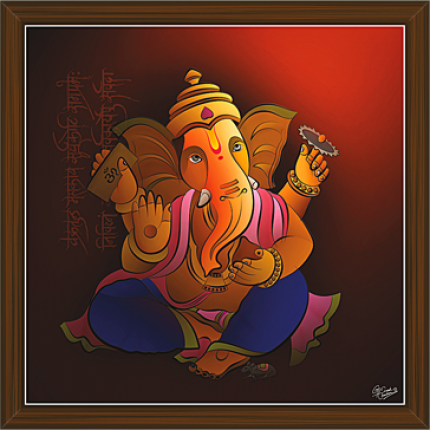 Ganesh Paintings (GS-1889)